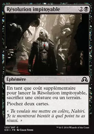 Ténèbres sur Innistrad - Résolution impitoyable