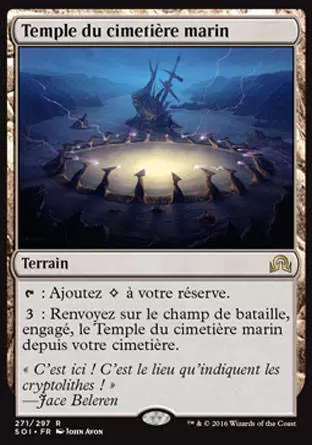Ténèbres sur Innistrad - Temple du cimetière marin