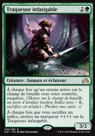 Ténèbres sur Innistrad - Traqueuse infatigable