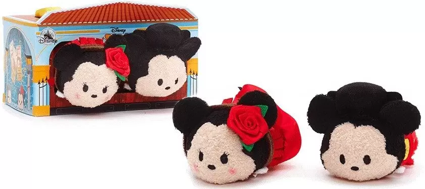 Tsum Tsum Plush Bag And Box Sets - Minnie And Mickey Spain