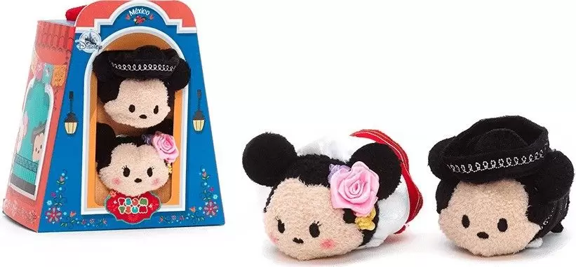 Tsum Tsum Plush Bag And Box Sets - Minnie And Mickey Mexico