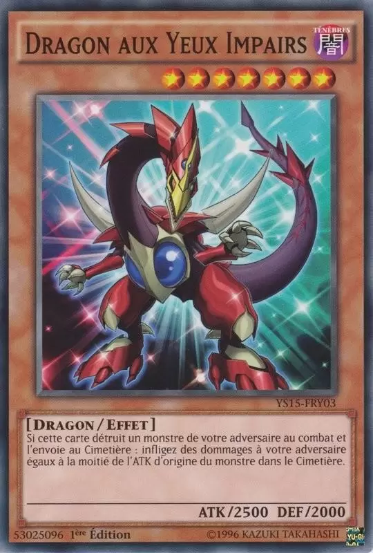 Deck de Démarrage 2 Joueurs Yuya & Declan YS15 - Dragon aux Yeux Impairs