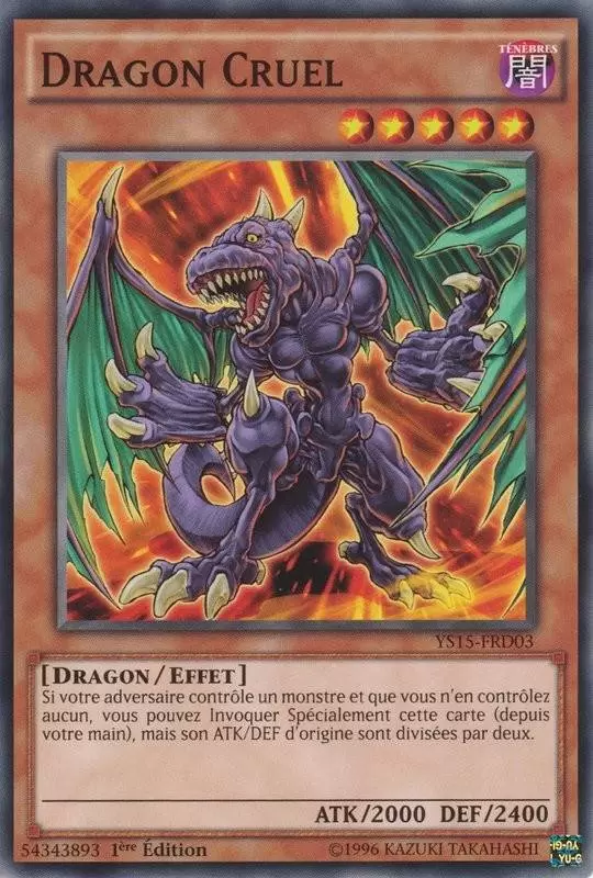 Deck de Démarrage 2 Joueurs Yuya & Declan YS15 - Dragon Cruel