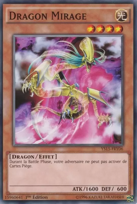 Deck de Démarrage 2 Joueurs Yuya & Declan YS15 - Dragon Mirage