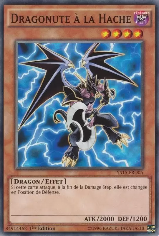 Deck de Démarrage 2 Joueurs Yuya & Declan YS15 - Dragonute à la Hache