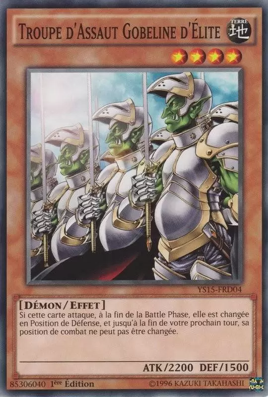 Deck de Démarrage 2 Joueurs Yuya & Declan YS15 - Troupe d\'Assaut Gobeline d\'Elite
