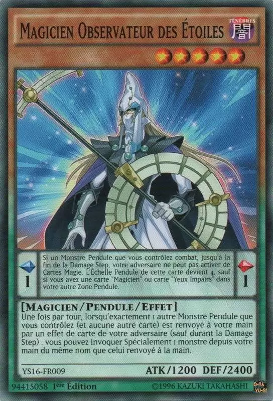 Deck de Démarrage Yuya YS16 - Magicien Observateur des Etoiles