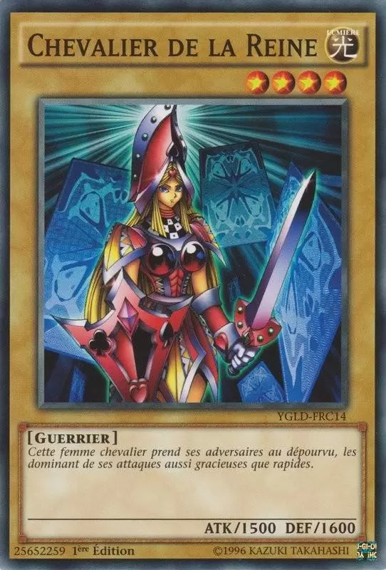 Decks Légendaires de Yugi YGLD - Chevalier de la Reine