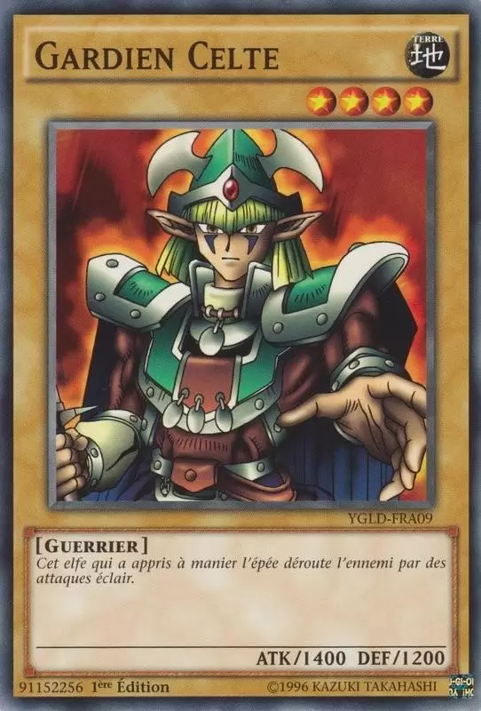 Decks Légendaires de Yugi YGLD - Gardien Celte