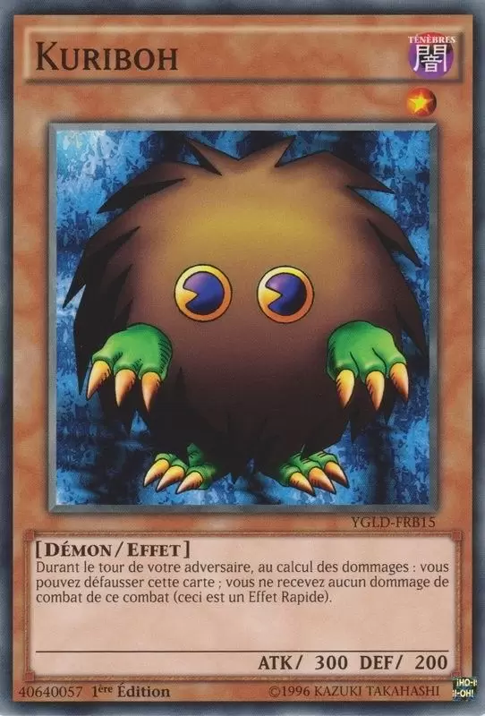 Decks Légendaires de Yugi YGLD - Kuriboh