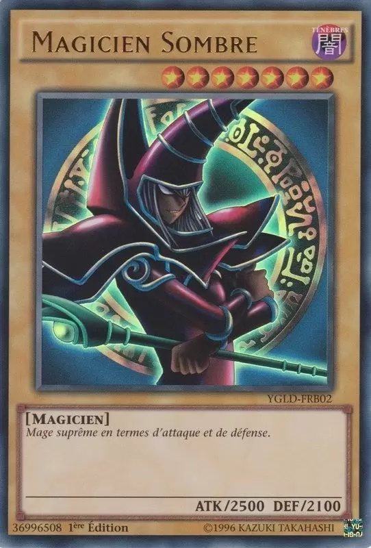Decks Légendaires de Yugi YGLD - Magicien Sombre