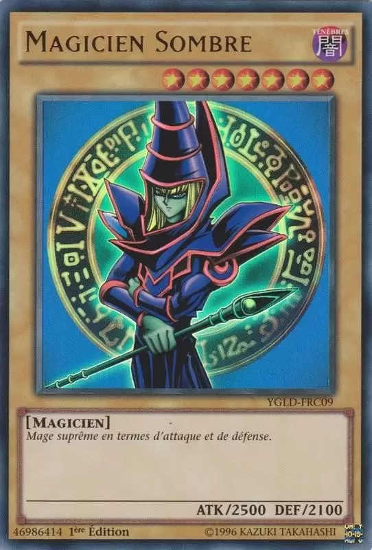 Decks Légendaires de Yugi YGLD - Magicien Sombre