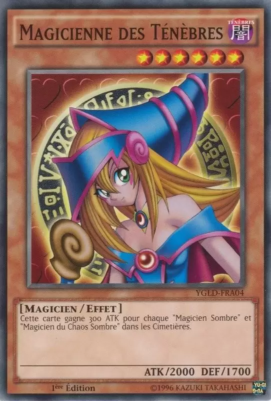 Decks Légendaires de Yugi YGLD - Magicienne des Ténèbres
