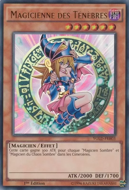 Decks Légendaires de Yugi YGLD - Magicienne des Ténèbres