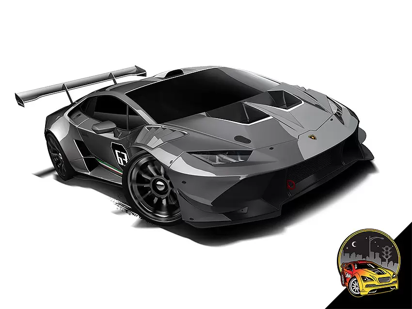 Hot Wheels Classiques - Lamborghini Huracán LP 620-2 Super Trofeo