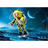 Yellow astronaut