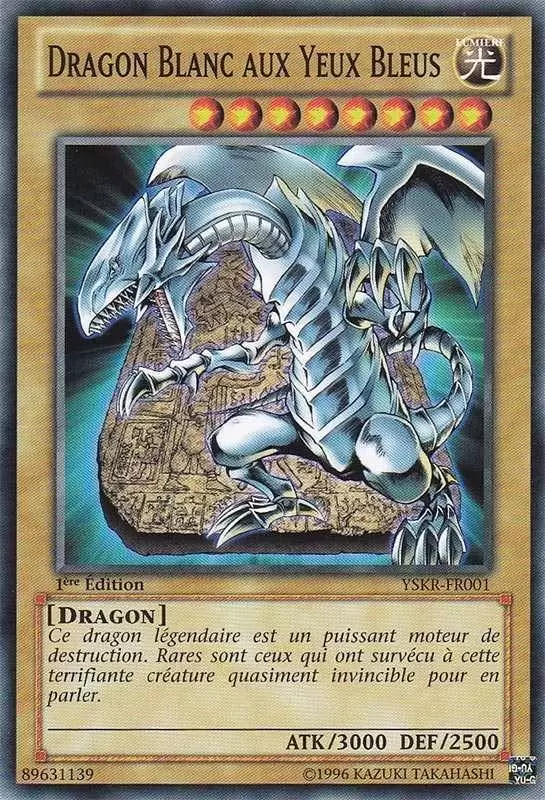 Deck de Démarrage Kaiba Revient YSKR - Dragon Blanc aux Yeux Bleus