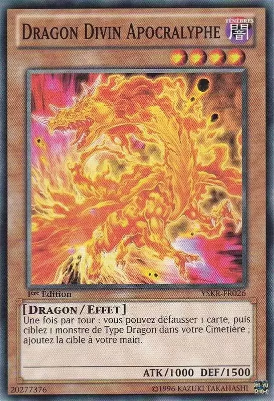 Deck de Démarrage Kaiba Revient YSKR - Dragon Divin Apocralyphe