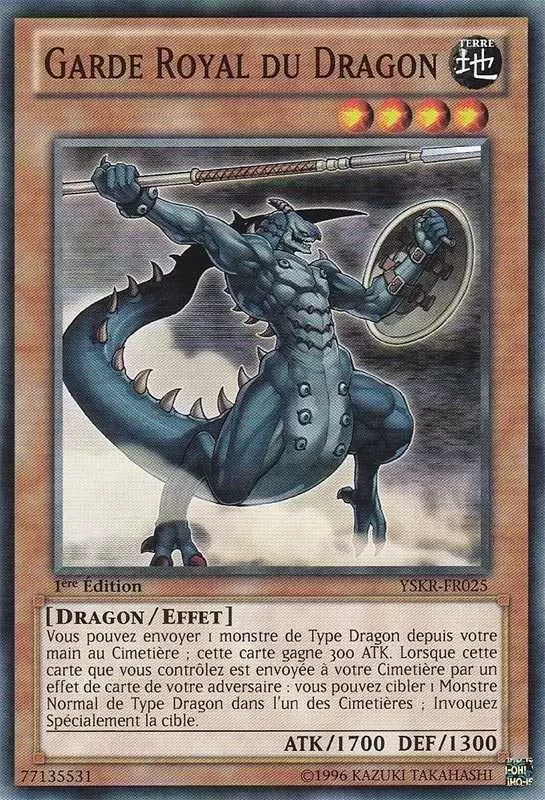 Deck de Démarrage Kaiba Revient YSKR - Garde Royal du Dragon