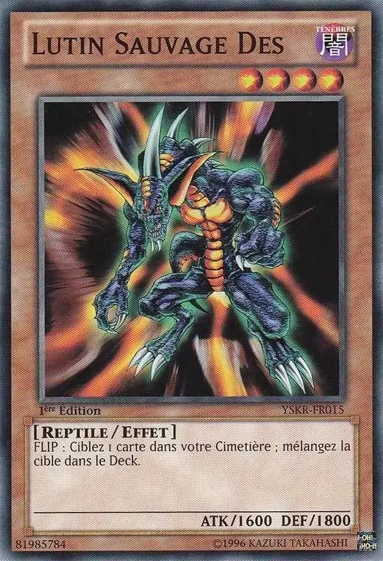 Deck de Démarrage Kaiba Revient YSKR - Lutin Sauvage Des