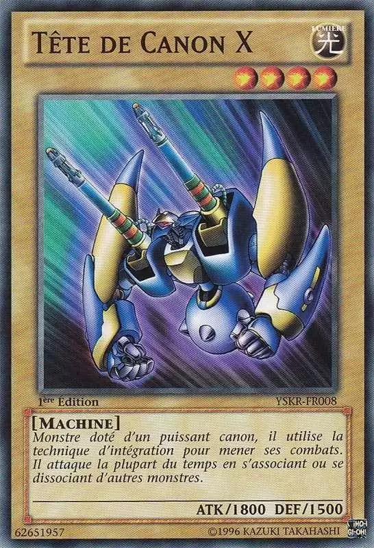 Deck de Démarrage Kaiba Revient YSKR - Tête de Canon X