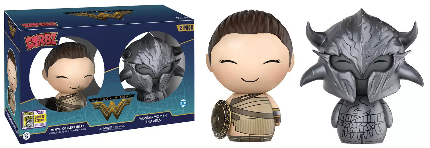 Dorbz - Wonder Woman And Ares 2 Pack