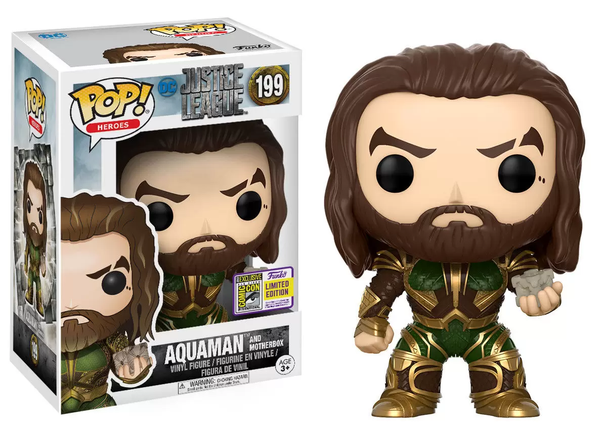 POP! Heroes - Justice League - Aquaman And Motherbox