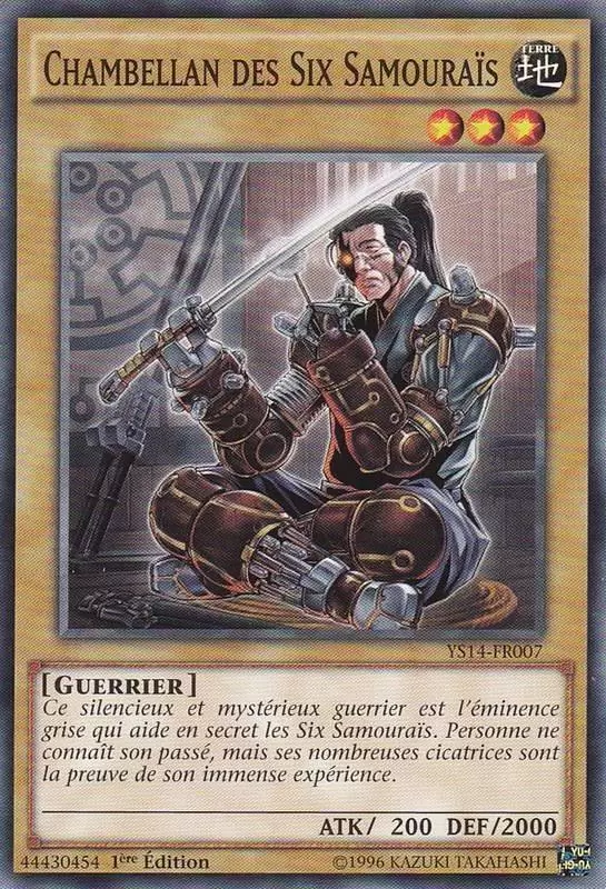 Super Deck de Démarrage: La confrontation de l’Espace-Temps YS14 - Chambellan des Six Samouraïs