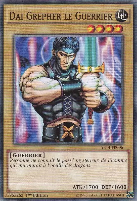 Super Deck de Démarrage: La confrontation de l’Espace-Temps YS14 - Dai Grepher le Guerrier
