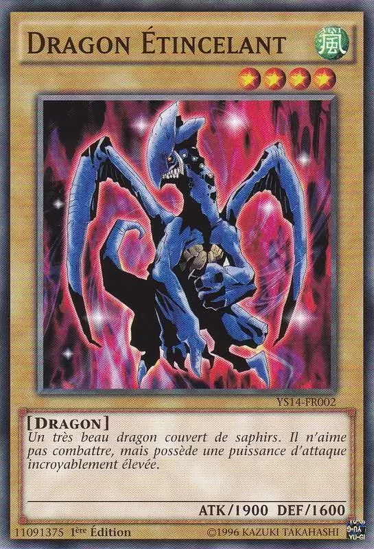 Super Deck de Démarrage: La confrontation de l’Espace-Temps YS14 - Dragon Etincelant