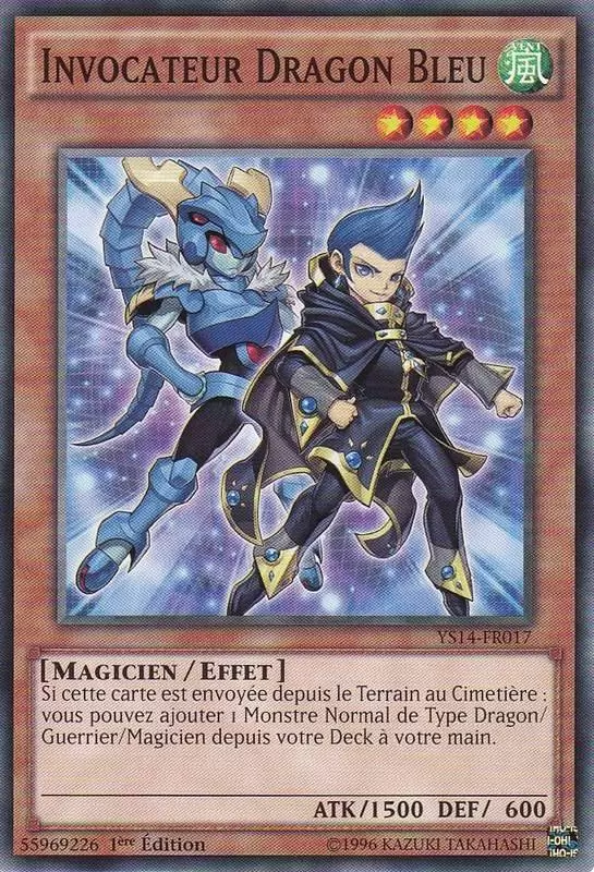 Super Deck de Démarrage: La confrontation de l’Espace-Temps YS14 - Invocateur Dragon Bleu