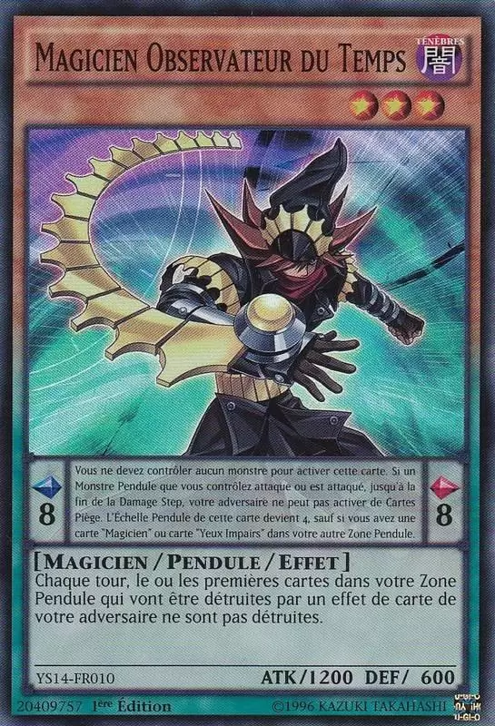 Super Deck de Démarrage: La confrontation de l’Espace-Temps YS14 - Magicien Observateur du Temps