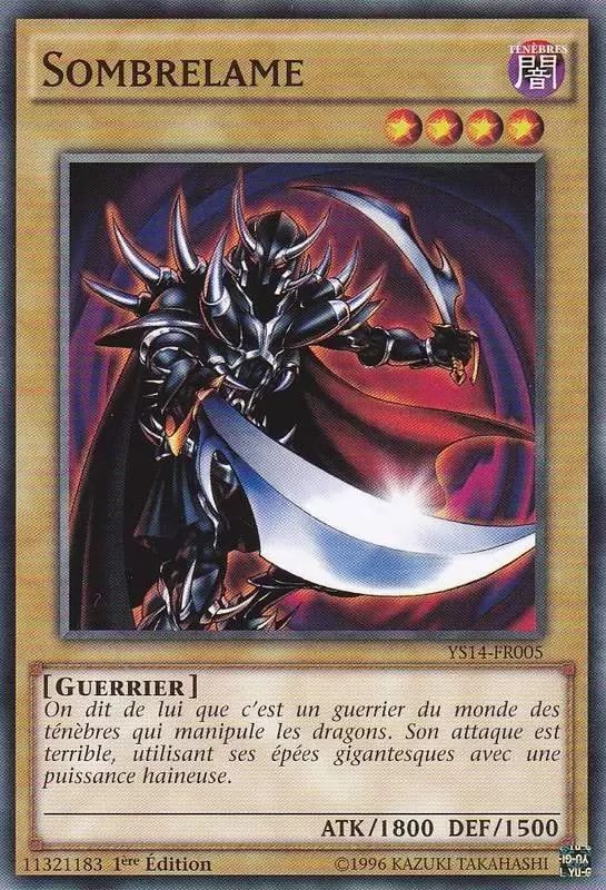 Super Deck de Démarrage: La confrontation de l’Espace-Temps YS14 - Sombrelame