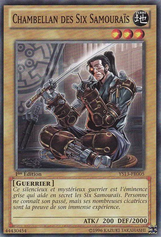 Super Deck de Démarrage: V pour Victoire YS13 - Chambellan des Six Samouraïs