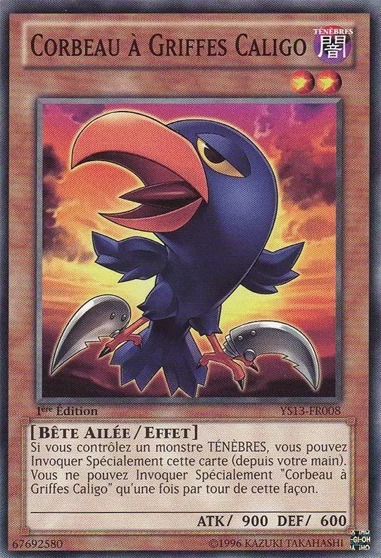 Super Deck de Démarrage: V pour Victoire YS13 - Corbeau à Griffes Caligo