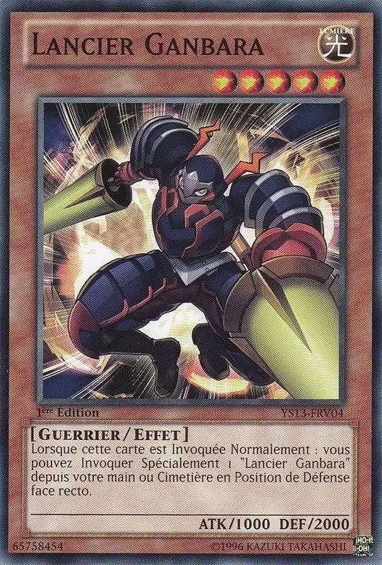 Super Deck de Démarrage: V pour Victoire YS13 - Lancier Ganbara