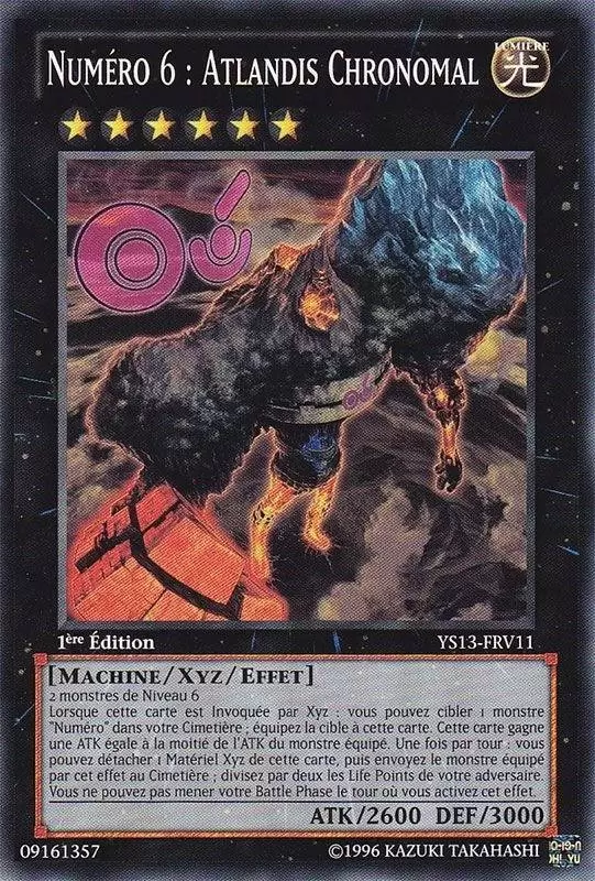 Super Deck de Démarrage: V pour Victoire YS13 - Numéro 6: Atlandis Chronomal