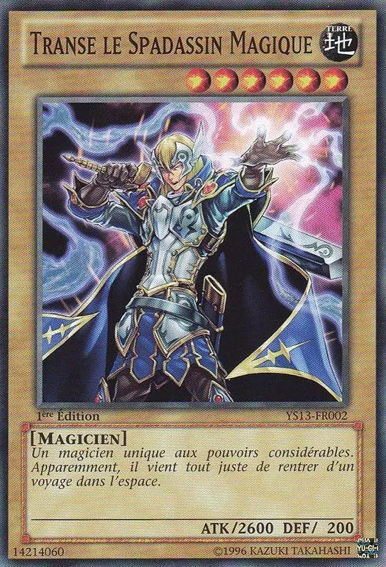 Super Deck de Démarrage: V pour Victoire YS13 - Transe le Spadassin Magique