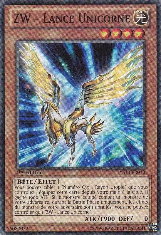 Super Deck de Démarrage: V pour Victoire YS13 - ZW - Lance Unicorne