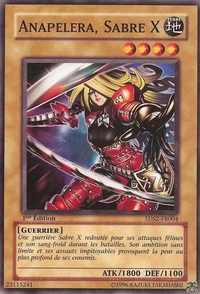 Deck de Démarrage 2009 5DS2 - Anapelera, Sabre X
