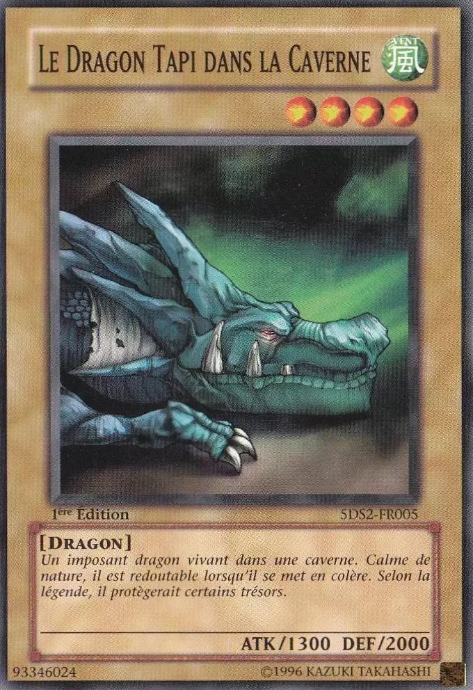 Deck de Démarrage 2009 5DS2 - Le Dragon Tapi dans la Caverne