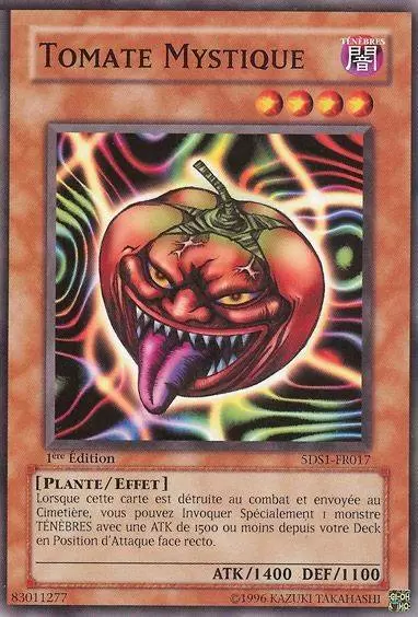 Deck de Démarrage 5D\'s 5DS1 - Tomate Mystique