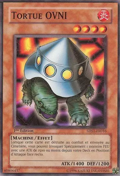 Deck de Démarrage 5D\'s 5DS1 - Tortue Ovni