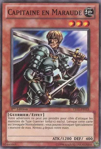 Deck de Démarrage - L\'Avènement des Xyz YS11 - Capitaine en Maraude
