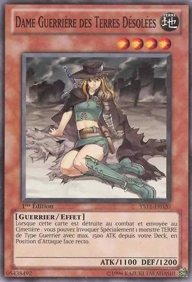 Deck de Démarrage - L\'Avènement des Xyz YS11 - Dame Guerrière des Terres Désolées