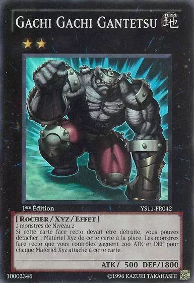 Deck de Démarrage - L\'Avènement des Xyz YS11 - Gachi Gachi Gantetsu