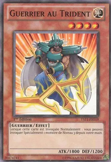 Deck de Démarrage - L\'Avènement des Xyz YS11 - Guerrier au Trident