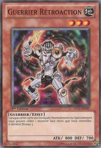 Deck de Démarrage - L\'Avènement des Xyz YS11 - Guerrier Rétroaction