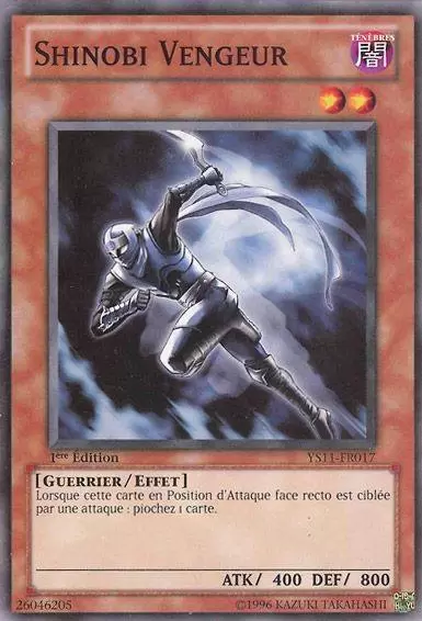Deck de Démarrage - L\'Avènement des Xyz YS11 - Shinobi Vengeur