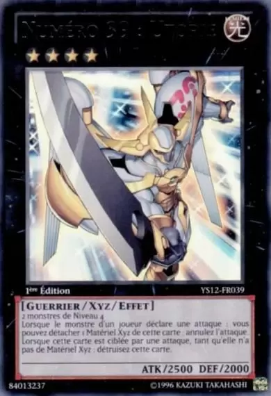 Deck de Démarrage - Symphonie Xyz YS12 - Numéro 39 : Utopie